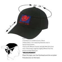 Load image into Gallery viewer, Game Hats Two Lovers Hidden Pocket Condom Baseball Cap Black