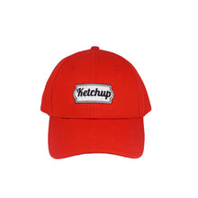 Load image into Gallery viewer, Game Hats Baseball Cap Ketchup Mustard Cotton Cap Couples Caps for Mr. Mrs. Husband Wife Boyfriend Girlfriend