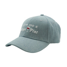 Load image into Gallery viewer, game hat Mega Pint Save Johnny Vintage Cap Blue