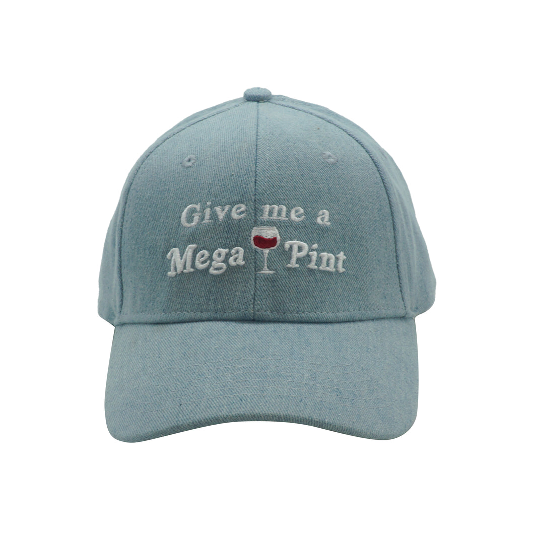 game hat Mega Pint Save Johnny Vintage Cap Blue